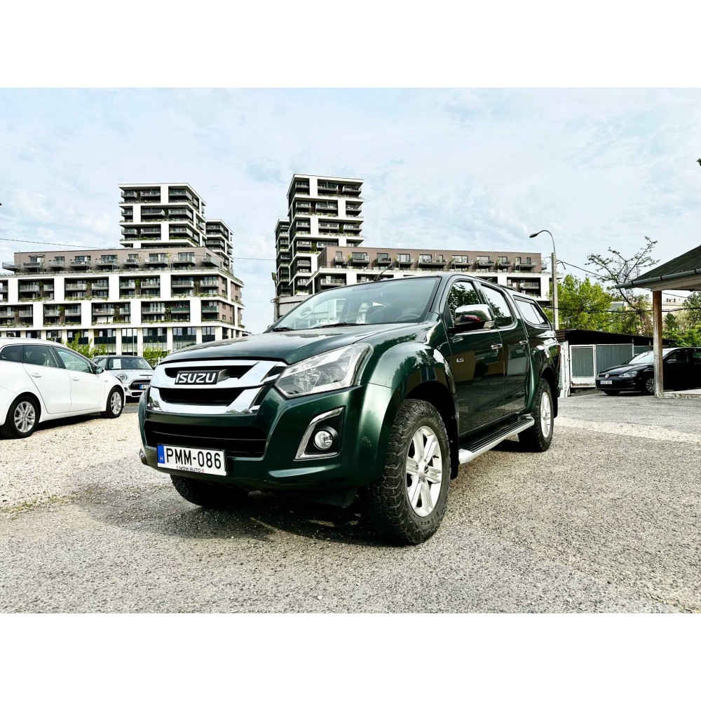 ISUZU D-MAX 1.9 D LS Plus (Automata) MAGYAR-VEZ.SZ.KÖNYV-140eKM-BŐR​-KAMERA-SÉRÜLÉSMENTES!